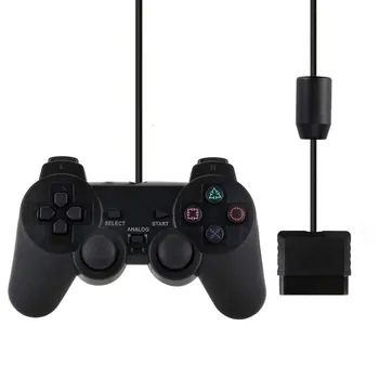 Gamepad cu fir pentru Sony PS2 Controller pentru Mando PS2/PS2 Joystick-ul pentru playstation 2 Vibrații Șoc Joypad cu Fir USB pentru PC Controle