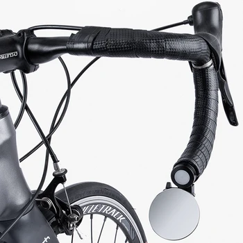 Ghidon bicicleta Oglindă Biciclete Oglinda Retrovizoare Cu Unghi Lumină reglabilă din Oțel Inoxidabil Înapoi Oglindă Pentru Ciclism Bicicleta Parte
