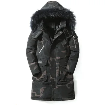 GKP Bărbați în Jos Jacheta de Iarna Cald Brand Haina de Lux