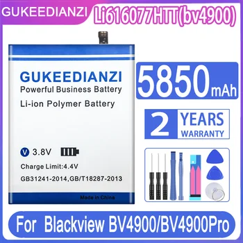 GUKEEDIANZI Înlocuirea Bateriei Li616077HTT (bv4900) 5850mAh pentru Blackview BV4900/BV4900Pro BV4900 Pro Baterii + Instrumente Gratuite