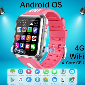 H1 4G TOT NET GPS Locație Wifi Student Copii Ceas Inteligent GOOGLEPLAY sistem de OPERARE Android Ceas BlueTooth Smartwatch Cartela SIM Call Boy Fata