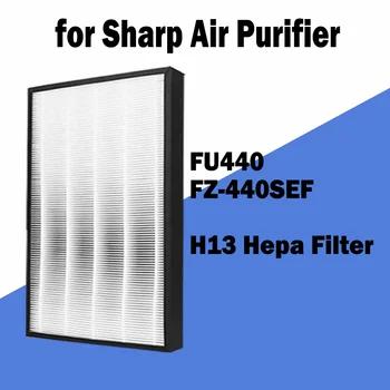 H13 Înlocuire filtru Hepa FZ-440SEF pentru Sharp FU440 Filtru Purificator de Aer cu Filtru de Praf ,PM2.5,Mici Particule