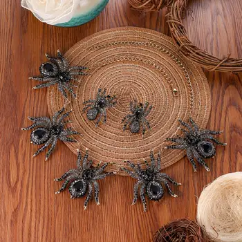 Halloween Spider Colier Cercei Set Cristal Animale Set De Bijuterii Pentru Femei Partid Bijuterii Cadou Vintage Kpop Moda
