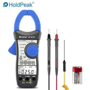 HoldPeak HP-870P Power Clamp Metru AC/DC Voltmetru 999.9 Un Ampermetru Tester Electronic, Multimetru Energie Activă de Diagnosticare-Instrument