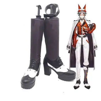 HOLOLIVE VTuber Luxiem Mysta Rias Pantofi Cosplay Anime Cizme de Înaltă Calitate Sandale personalizate