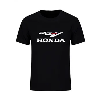 Honda RC211V Motocicleta pentru Bărbați T-Shirt Rossi MOTO GP de Curse V5 Răcit cu Apă Motor în Patru Timpi Moda Sport din Bumbac Tricouri Topuri