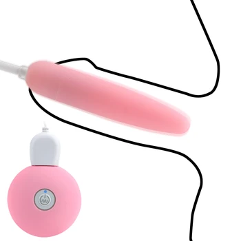 IKOKY Vibratoare Ou Anal, Dop de Fund punctul G, Clitorisul Vibrator Mini Anal Vagin Jucarie Sexuala pentru Femeie Bărbat Uretra Stimulare