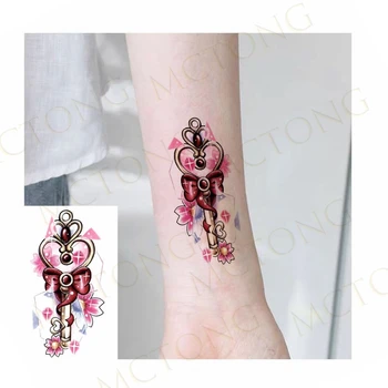 Impermeabil Tatuaj Temporar Autocolant Sailor Moon Dragoste Coroană De Flori Soarele Cap De Oaie Body Art Fals Tatuaj Flash Tatuaj Bărbați Femei Copil