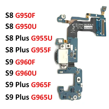 Incarcator USB de Încărcare Bord Dock Port Conector de Cablu Flex Pentru Samsung S8 S9 Plus G950F G950U G955F G955U G960F G960U G965F G965U