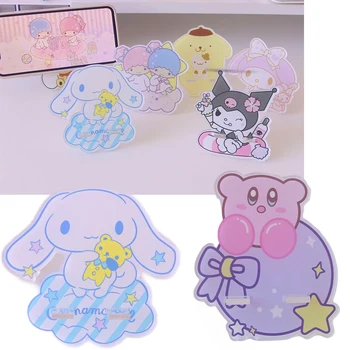 Kawaii Hello Kitty Sanrio Cinnamorol Mymelody Ipad, Telefon Mobil, Consolă de Desene animate Suport Pasta Acrilic Airbag Suport pentru Fete