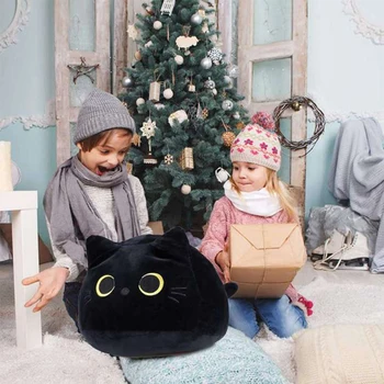Kawaii Pisica Neagra Jucărie de Pluș de Aproximativ 8Cm Pernă de Pluș Papusa Jucării Drăguț de Înaltă Cadouri de Calitate Pentru Băieți și Fete Prieteni Decora Copii