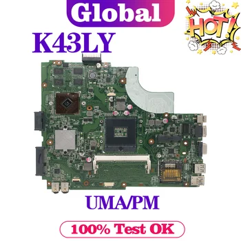 KEFU Notebook K43LY Placa de baza Pentru ASUS K43L X84HR K84HR X43L X84H K84H Laptop Placa de baza PGA989 I3-2350M/2370M UMA/PM