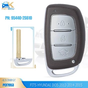 KEYECU 95440-2S610 433MHz PCF7953 Cip Inteligent de la Distanță Masina breloc 3 Buton pentru Hyundai IX35 2013 2014 2015
