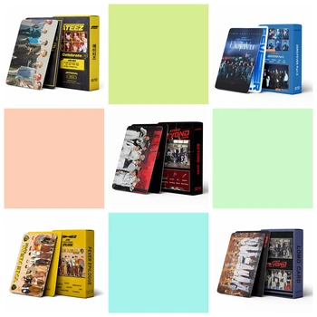 Kpop ATEEZ Album Lomo Carduri de DINCOLO : ZERO ROCKY LOMO cărți Poștale Photocard Set de Carduri Foto Fani Kpop Colecție Cadou