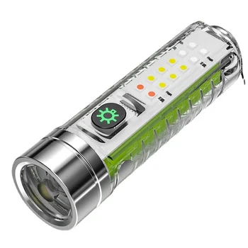 Lanterna Lumină Puternică Reîncărcabilă în aer liber, Super Luminoase cu Rază Lungă de Mici Mini-Portabile, de uz Casnic Durabil Xenon LED