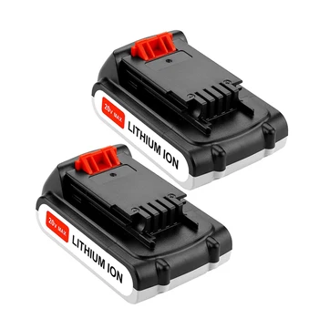 LBXR20 20V 3.0 Ah Li-Ion Baterie Reîncărcabilă pentru Black & Decker LB20 LBXR20 BL2018 LBX20 BL2018-XJ GKC1825L STC1850