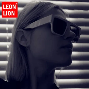LeonLion 2021 Supradimensionat ochelari de Soare pentru Femei Brand de Lux Ochelari de Nuante pentru Bărbați Gafas De Sol Hombre Vintage Ochelari Pătrați