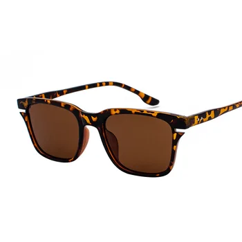 Leopard de Măduvă Polarizat ochelari de Soare Barbati Retro Pătrat Mic de Femei Soare Glaases 2021 UV400 Înaltă Calitate Nuante de Conducere