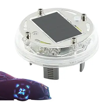 Lumini de volan Pentru Masini de Colorat Intermitent Masina Solare cu LED-Anvelope Lumini Cauciucuri Valve Caps Lampa Cu Senzori de Mișcare Pentru Biciclete Masina