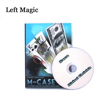 M-Cazul De Mickael Chatelain (Trucuri+DVD) Trucuri Magice Card de Recuzită Magie Close Up Magic Comedy Iluzii Mentalism