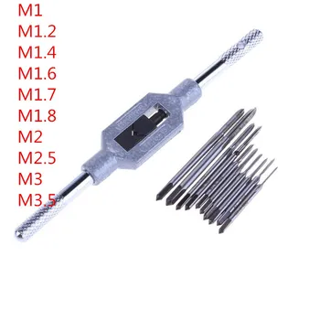 M1~ M3.5 Viziona Mini Robinet Burghiu De Filet Metric Filetat Tapping Sârmă De Scule De Filetat