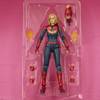 Marvel Eroi Model Jucării Filmul Avengers Endgame Captain Marvel SHF Acțiune Figura de Colecție PVC Păpuși Cadou Jucărie Pentru Copii