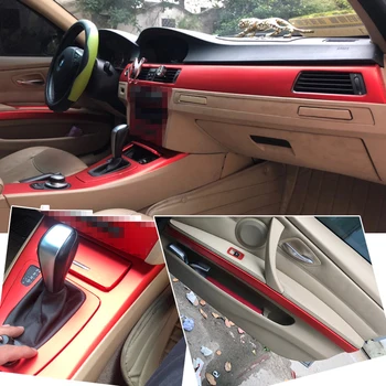 Masina Accessories5D Fibra de Carbon Laminat Autocolant Pentru BMW 3-Serie e90 2005-2012 4Door Interior Panou de Control Central Decoratendle