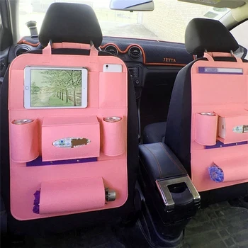 Masina Bancheta din Spate Organizator de Călătorie Sac de Depozitare Organizator iPad Cu Buzunar Titular 9 Buzunare de Depozitare Pentru copii Mici Copii