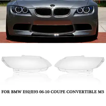 Masina Stanga Dreapta Far Far de Lumină Obiectiv Clar Pentru BMW E92 E93 M3 Seria 3 Coupe Cabrio 2006 2007 2008 2009 2010
