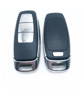 Masina Telecomanda Cheie Shell 3 Butoane de Styling Auto Pentru Audi A4 A6 Q5 Q7 TT 2019 Cheie de Înlocuire Accesorii Auto Cu Netăiat Cheie Lama