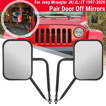 Masina Usi Laterale Oglinda Retrovizoare Reglabile Forma de Obiectiv cu Unghi Blind Spot Exterior Pentru Jeep Wrangler TJ JK 1997-2020 Styling Auto