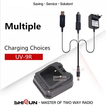 Masina Încărcător USB Cablu UV-9R Încărcător pentru Baofeng UV-9R Plus RT6 UV-XR GT-3WP T57 BF-9700 BF-A58 UV-5S UV-5R WP Radio
