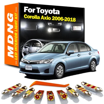 MDNG Canbus LED Interior Hartă Dom Kit de Lumina Pentru Toyota Corolla Axio 2006-2013 2014 2015 2016 2017 2018 Masina Becuri Led Fara Eroare