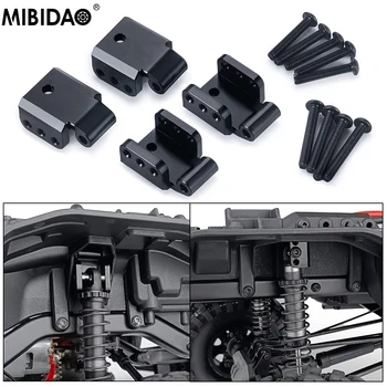 MIBIDAO 4buc/lot de Metal din Față și din Spate Șoc Montare Amortizor Turn Cercuri De 1/10 Traxxas TRX4 Defender Bronco Blazer RC Șenile Mașină