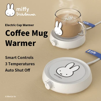 Miffy Cupa Incalzitor Cana De Cafea Cald Timer Încălzire Coaster Inteligent Termostat Tampon De Încălzire Cald Farfurie Cu Lapte Fierbinte Ceașcă De Cafea Caldă