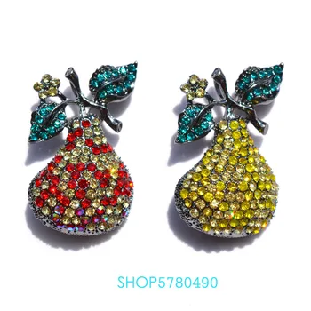 Moda Bijuterii mai Multe Culori Rhistone Epocă Perla Brosa pentru Femei Elegante Insecte Broșă Pin Strat de Vânt Accesoriu Doamna Cadouri