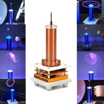 Muzica Bobina Tesla Arc de Plasmă Difuzor de Transmisie Wireless Experiment Desktop Model de Jucărie YS15