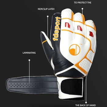 Mănuși de portar de Calitate Premium Fotbal Portar Mănuși de Protecție împotriva prinderii degetelor Pentru Tineri Adulți XR-Fierbinte