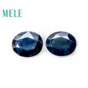 Naturale Albastru Safir liber piatră prețioasă de bijuterii,3*4-5*6mm oval 0.3-0.8 ct 2p bijuterii fine DIYstones cu Înaltă calitate