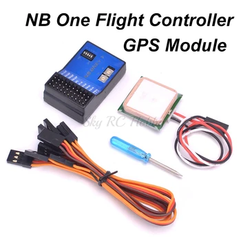 NB Unul pe 32 de Biți de Zbor Controler Built-in 6 Axe Gyro cu Altitudine Modul Hold + Modul GPS pentru FPV RC cu aripă Fixă Fixed-wing