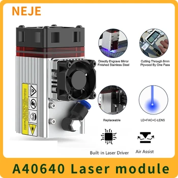 NEJE 450nm A30130-Versiunea Profesională, Focale Fixe, modul cu laser,comprimat loc tehnologie,capul laser,tăiere cu laser instrument