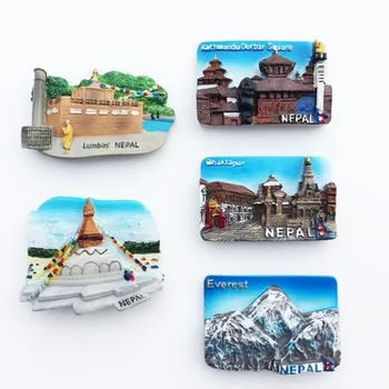Nepal creative turism, magazin de suveniruri, Muntele Everest panta de sud peisaj magnet de frigider decorative lipite meserii