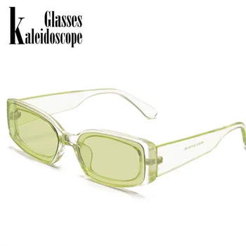 Noua Moda de Epocă ochelari de Soare pentru Femei Brand Designer de ochelari de soare Retro Dreptunghi Ochelari de Soare Femei UV400 Obiectiv Eyewears