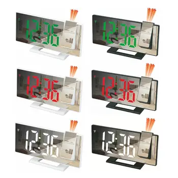 Noua Proiecție Led Ceas Usb Multi-funcția de Ceas cu Alarmă Digital Ceas Electronic Automat Fotosensibil K1x9