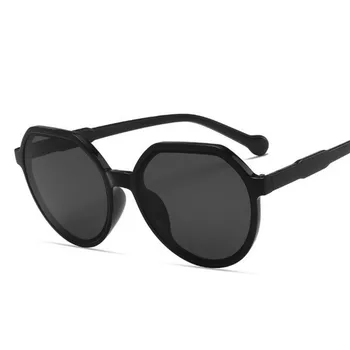 Noul Cadru Rotund Brand de Lux All-meci Tendință ochelari de Soare Personalizate Tendință Bomboane de Culoare Mare Cadru Ochelari de Soare Gafas De Sol 2022