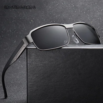 Nouă Bărbați ochelari de Soare Polarizat de Înaltă Calitate, de Conducere de Pescuit Ochelari de Soare Pentru Barbati Vintage din Metal de sex Masculin Nuante Om Anti-orbire UV400