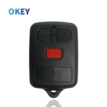 Okey Telecomanda Cheie Auto Shell Caz de Înlocuire Pentru Vechea Toyota Corolla Vios Fob Acoperi Nici un cip 3 Buton