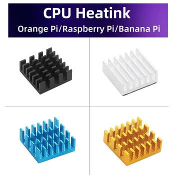 Orange Pi Heatink pentru CPU Racire Pasiva 14x14 x6 MM Aluminiu radiator Cooler pentru OPI PC 4 3 E Zero Banana Pi Raspberry Pi