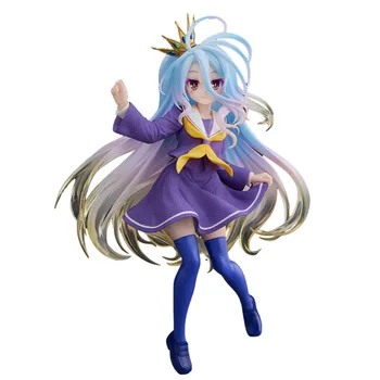 Original, nici un Joc Nu Viata Shiro Coreful Figura Uniformă Taito 18cm Anime Model Figurine Figurine Statuie de Colectare de Jucării Figma
