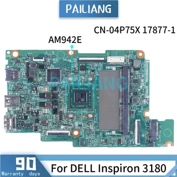 Pentru DELL Inspiron 3180 3185 AM942E 128GB SSD Laptop Motherboadrd NC-04P75X 04P75X 17877-1 DDR4 Notebook Placa de baza